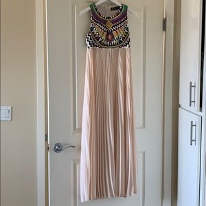 Colorful Elegant Evening Gown